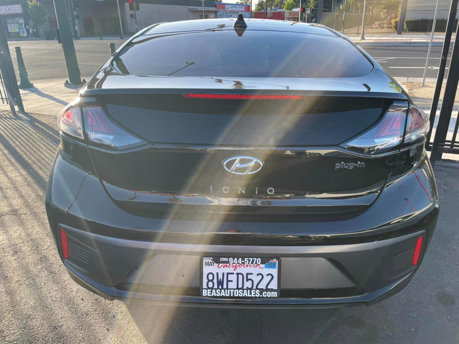 2021 BLACK /GRAY Hyundai Ioniq Plug-In Hybrid (KMHC75LD2MU) , located at 744 E Miner Ave, Stockton, CA, 95202, (209) 944-5770, 37.956863, -121.282082 - PLUS TAXES AND FEES - Photo #9